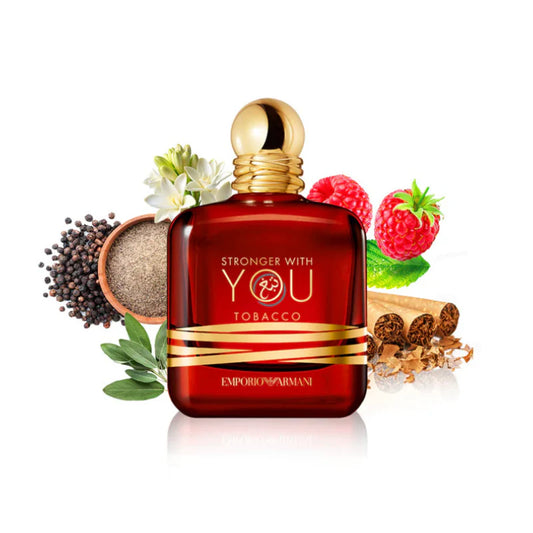 جورجيو أرماني إمبوريو أرماني Stronger With You Tobacco – عطر قوي ودافئ