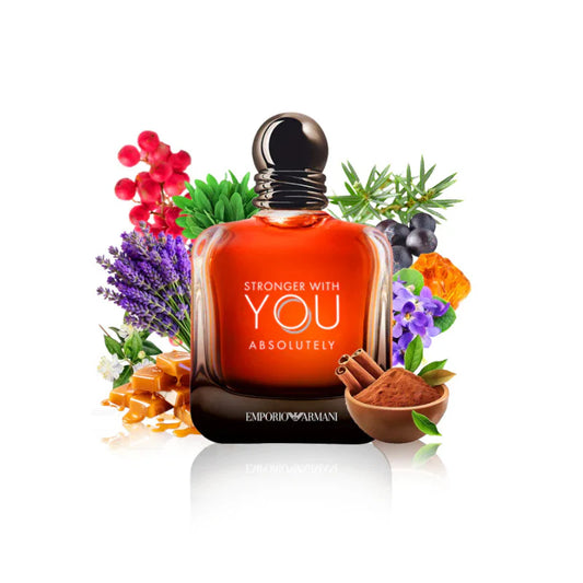 تيستَر جورجيو أرماني إمبوريو أرماني Stronger With You Absolutely – عطر رجالي دافئ وقوي 100 مل